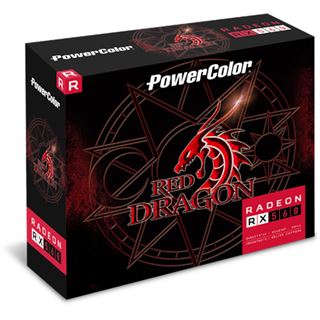 4GB PowerColor Radeon RX 560 Red Dragon OC Aktiv PCIe 3.0 (Retail)