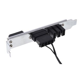 Phobya Slotblende 4Pin Molex & 3x 4Pin PWM L&uuml;fterstecker