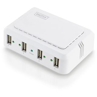 Digitus USB 2.0 Gigabit Netzwerk Hub, 4 Port, 10/100/1000 MB