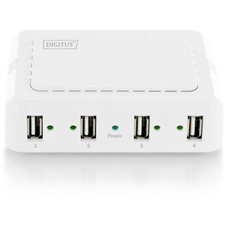 Digitus USB 2.0 Gigabit Netzwerk Hub, 4 Port, 10/100/1000 MB