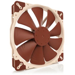 Noctua NF-A20 PWM 200x200x30mm 350-800 U/min 18.1 dB(A) braun/beige