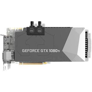 11GB ZOTAC GeForce GTX 1080 Ti Arctic Storm Wasser PCIe 3.0 x16