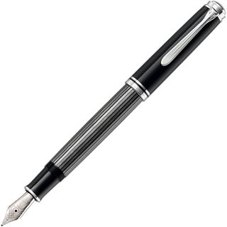 Pelikan Kolbenfüllhalter Souverän M805 Stresemann antrh. M