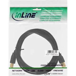 (€1,95*/1m) 2.00m InLine USB1.1 Anschlusskabel USB 2.0 USB A