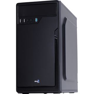 AeroCool CS-100 Advance Micro-ATX ohne Netzteil schwarz