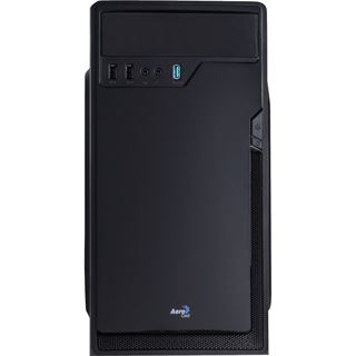 AeroCool CS-100 Advance Micro-ATX ohne Netzteil schwarz