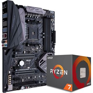 Asus ROG Crosshair VI HERO + AMD RYZEN 7 1700