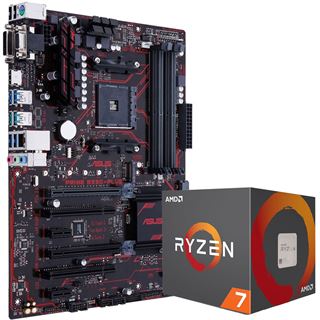 Asus PRIME B350-PLUS + AMD RYZEN 7 1700
