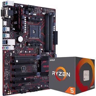 Asus PRIME B350-PLUS + AMD RYZEN 5 1500X