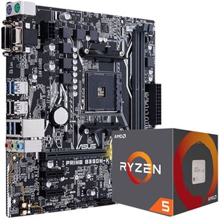 Asus PRIME B350M-K + AMD RYZEN 5 1400