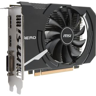 4GB MSI Radeon RX 560 AERO ITX 16CU Aktiv PCIe 3.0 x16 (Retail)