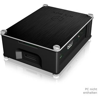 ICY Raidsonic BOX Schutzgeh&auml;use Raspberry Pi 2 + 3 - Aluminium