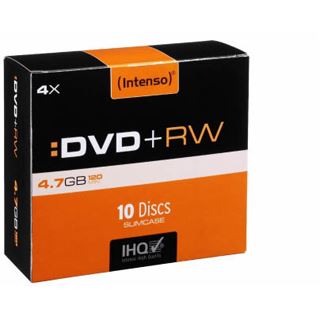 Intenso DVD+RW 4.7 GB 10er Slimcase (4211632)