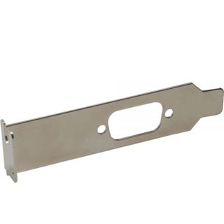 InLine Slotblech, mit 9-pol Sub D Aussparung, Low Profile, bulk