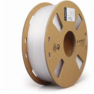 Gembird Filamentcassette PLA 1.75mm 1kg schmale Spule weiß