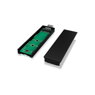 ICY BOX Gehäuse USB3.1 f.M.2 SATA