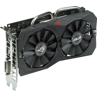4GB Asus Radeon RX 560 ROG Strix O4G Gaming 16CU Aktiv PCIe 3.0 x16