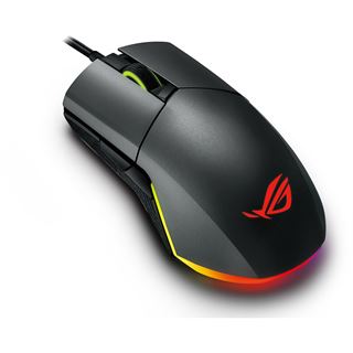Asus ROG Pugio USB schwarz/rot (kabelgebunden)