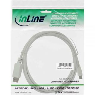 (€5,93*/1m) 1.50m InLine Displayport Anschlusskabel Mini