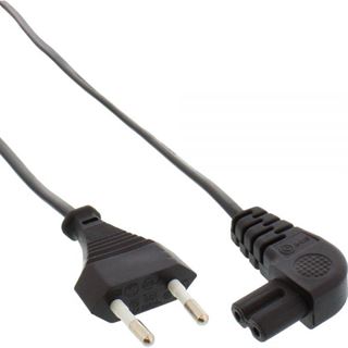 (€1,38*/1m) 5.00m InLine Stromkabel Euro Stecker auf Euro 8