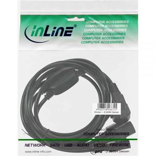 (€3,97*/1m) 3.00m InLine Stromkabel Y-Kabel Schutzkontakt