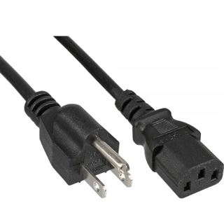 (€2,63*/1m) 3.00m InLine Stromkabel Stecker USA auf
