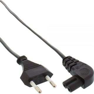 (&euro;1,63*/1m) 3.00m InLine Stromkabel Euro Stecker auf Euro 8