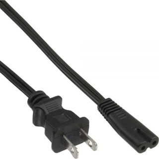 (€4,90*/1m) 1.00m InLine Stromkabel Stecker USA auf Euro 8