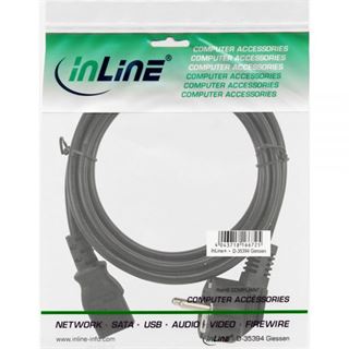 (€9,80*/1m) 0.50m InLine Stromkabel gewinkelt Schutzkontakt