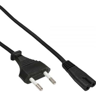 (&euro;7,80*/1m) 0.50m InLine Stromkabel Euro Stecker auf Euro 8