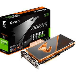 11GB Gigabyte GeForce GTX 1080 Ti AORUS Waterforce WB Xtreme Edition