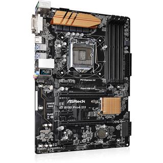 ASRock B150 Pro4/D3 Intel B150 So.1151 Dual Channel (Bulk Artikel)