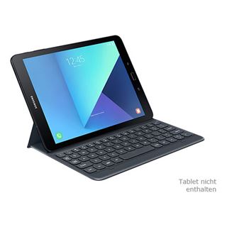 Samsung Keyboard Book Case mit Tastatur für Tab S3, dunkelgrau