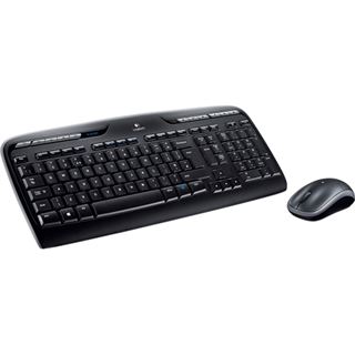 Logitech MK330 Wireless Combo Deutsch USB schwarz