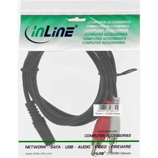(&euro;3,90*/1m) 1.00m InLine Audio Anschlusskabel Standard 2xCinch