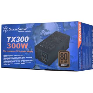 300 Watt Silverstone TX300 Non-Modular 80+ Bronze