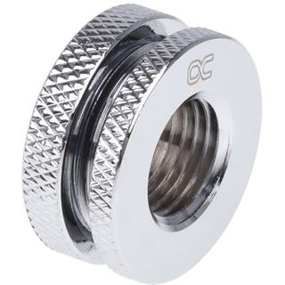 Alphacool HF Schottverschraubung kurze Version G1/4, chrom
