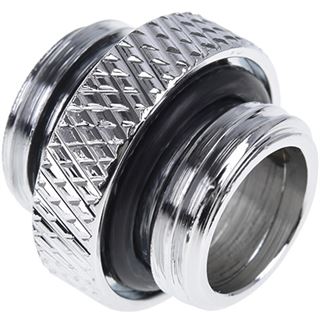 Alphacool Eiszapfen Doppelnippel G1/4 AG auf G1/4 AG, chrom
