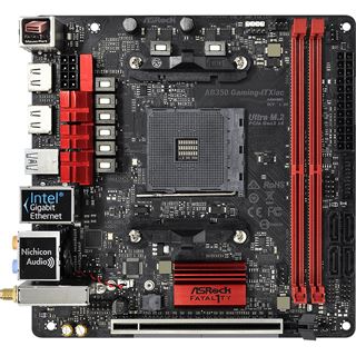 ASRock Fatal1ty AB350 Gaming-ITX/ac AMD B350 So.AM4 Dual Channel DDR4