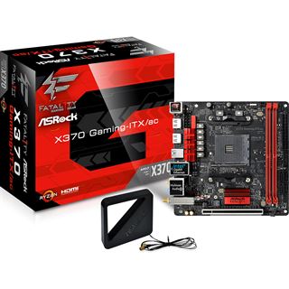 ASRock Fatal1ty X370 Gaming-ITX/ac AMD X370 So.AM4 Dual Channel DDR4