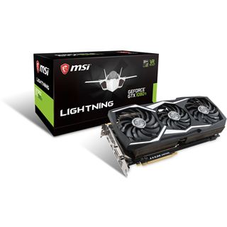 11GB MSI GeForce GTX 1080 Ti LIGHTNING X Aktiv PCIe 3.0 x16 (Retail)