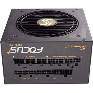 550 Watt Seasonic FOCUS Plus Modular 80+ Gold