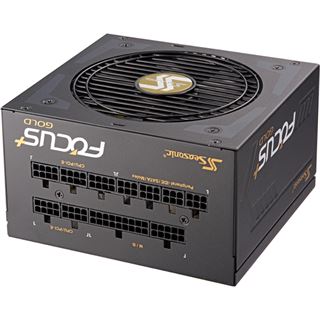 850 Watt Seasonic FOCUS Plus Modular 80+ Gold