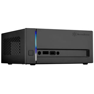 Silverstone SST-VT02B Mini-STX ohne Netzteil schwarz