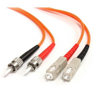 (€6,95*/1m) 2.00m Startech LWL Duplex Patchkabel 62,5/125