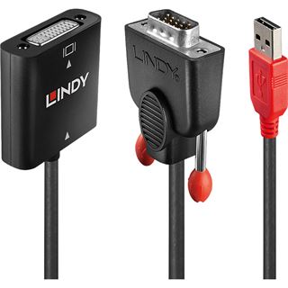 Lindy VGA an DVI-D Konverterkabel USB powered