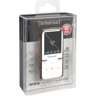 8GB Intenso Video Scooter MP3 Video Player weiß