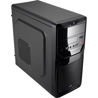 AeroCool Qs-183 Advance Micro-ATX ohne Netzteil schwarz