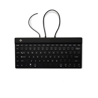 R-GO Tools Split Tastatur USB Englisch (US) schwarz (kabelgebunden)