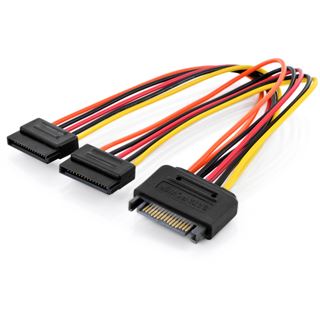 (€23,00*/1m) 0.30m Digitus SATA Stromadapterkabel SATA Strom